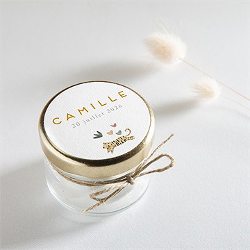 Sticker naissance savane - Mise en situation