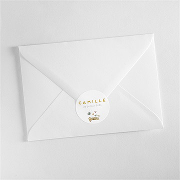 Sticker naissance savane - Mise en situation