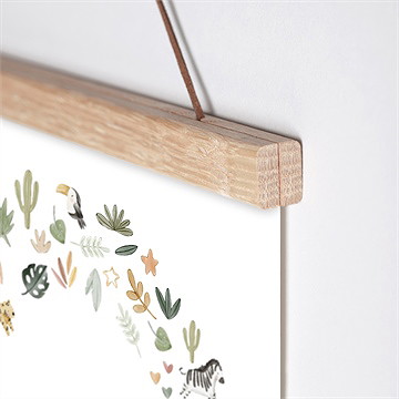 Affiche naissance savane - Détail de l'affiche