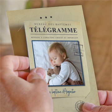 Carte recto-verso - portrait