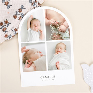 Carte recto-verso - portrait