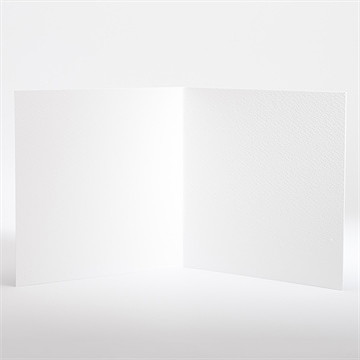 Carte de voeux voeux 100% à créer plié - Intérieur de la carte