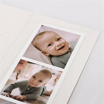 Faire-part naissance dinosaure - Détail du faire-part