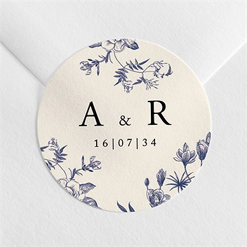 Sticker mariage exotique