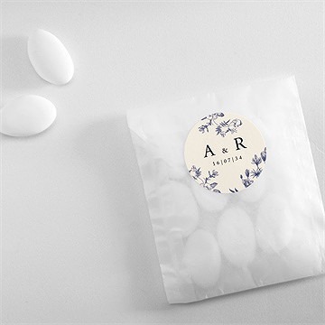 Sticker mariage exotique - Mise en situation