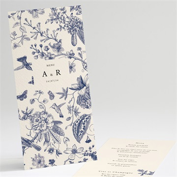 Menu mariage exotique