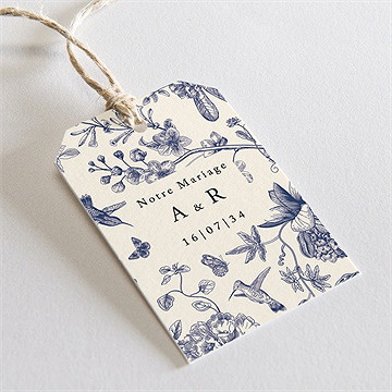 Etiquette mariage exotique