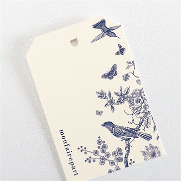 Etiquette mariage exotique - Mise en situation