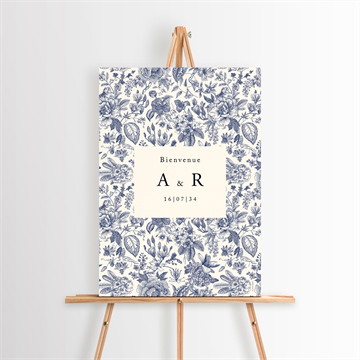 Panneau bienvenue exotique