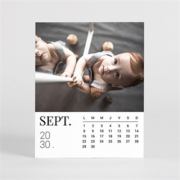 Calendrier magnet naissance - Couverture