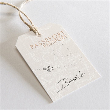 Petite étiquette - Portrait