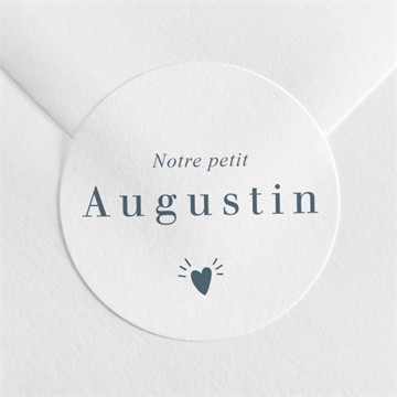 Sticker naissance multi photo arche