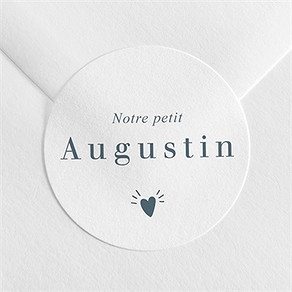 Sticker naissance multi photo