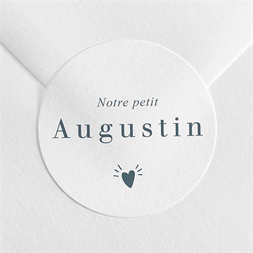 Sticker naissance multi photo