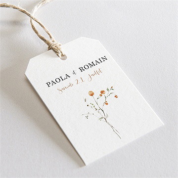 Rond de serviette mariage complicité - Mise en situation