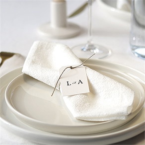 Rond de serviette mariage sublime