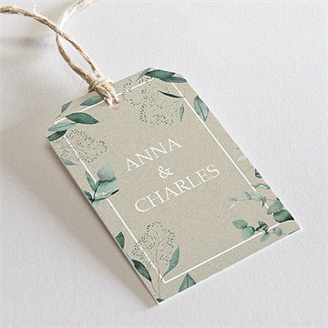 Rond de serviette mariage intimité - Mise en situation