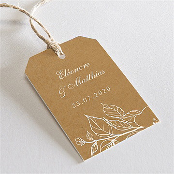 Rond de serviette mariage belle découverte - Mise en situation