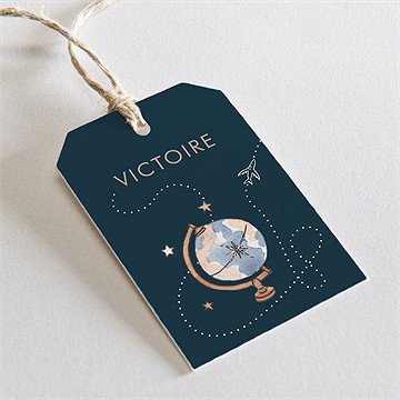 Rond de serviette baptême mon passeport bapteme - Mise en situation