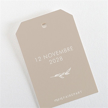 Rond de serviette communion le sacrement - Dos du rond de serviette