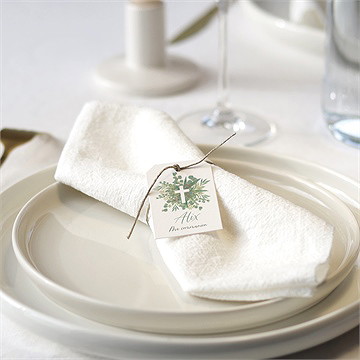 Rond de serviette communion en grâce