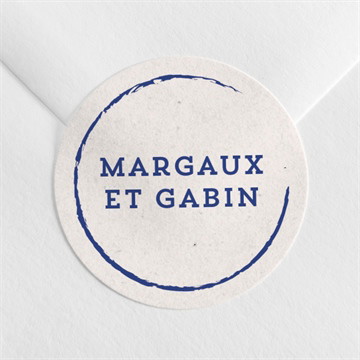 Sticker mariage allez viens ! étui