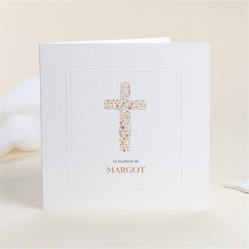 Carte pliée gaufrage