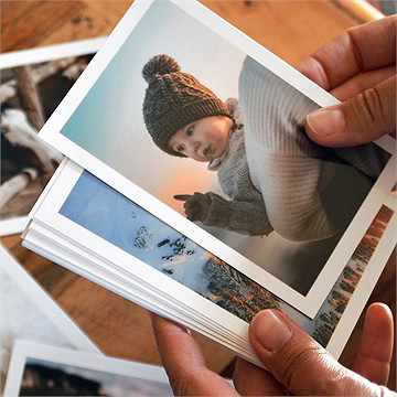 Tirage photo portrait magnet - 16 tirages - Mise en situation