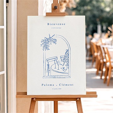 Panneau bienvenue dolce vita