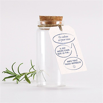 Mignonette mariage allez viens ! étiquette