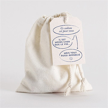 Pochon mariage  allez viens !