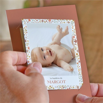 Carte recto-verso - portrait