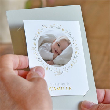 Carte recto-verso - portrait