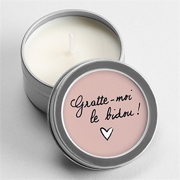 Bougie annonce grossesse humour argent