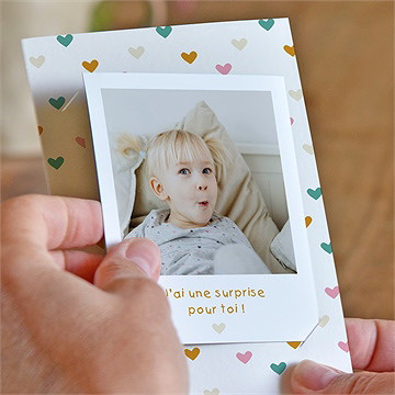 Carte annonce grossesse grande soeur - Mise en situation