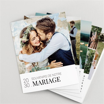 Calendrier magnet mariage