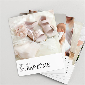Calendrier magnet baptême