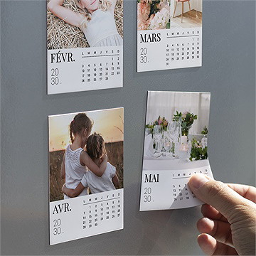 Calendrier magnet communion - Mise en situation