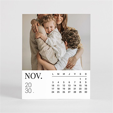 Calendrier magnet voeux - Mise en situation