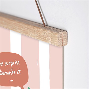 Affiche annonce grossesse jeu - Détail de l'affiche