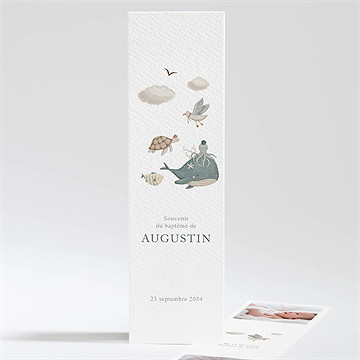 Signet baptême farandole marine