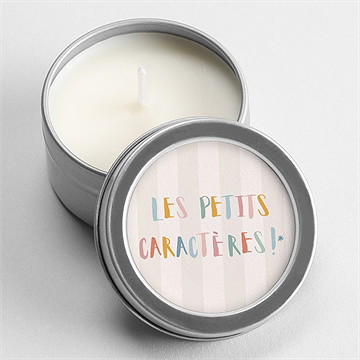 Bougie annonce grossesse originale argent