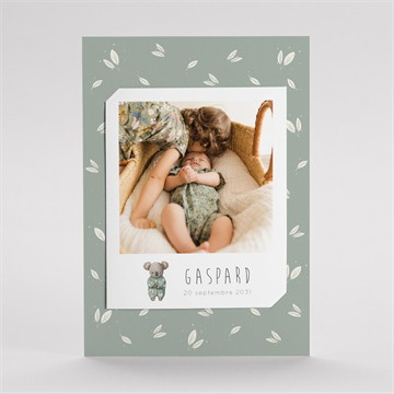 Carte recto-verso - portrait