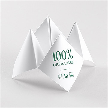 Invitation anniversaire a vous d'imaginer origami !