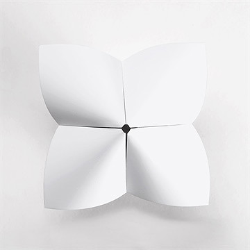 Faire-part naissance a créer origami - Côté gauche