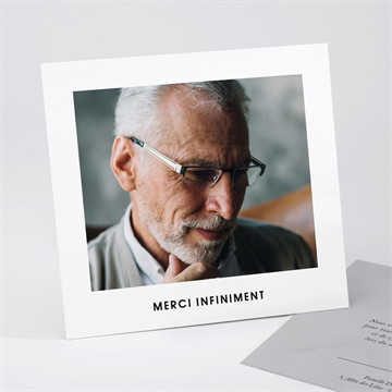 Carte recto-verso - carré