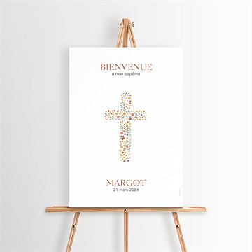 Panneau bienvenue florilège - Mise en situation