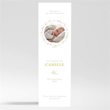 Signet baptême vers le beau magnet