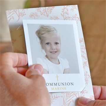 Carte recto-verso - portrait