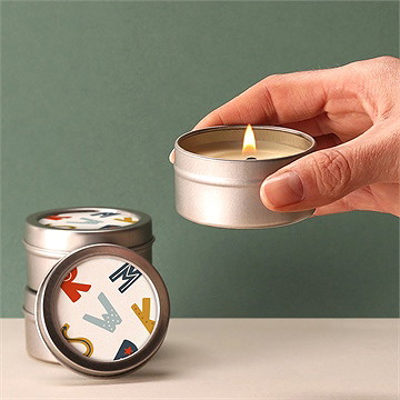 Bougie annonce grossesse devinette argent - Bougie allumée